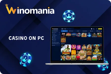 Winomania Casino on PC