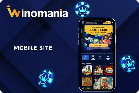 Winomania Mobile Site Experience